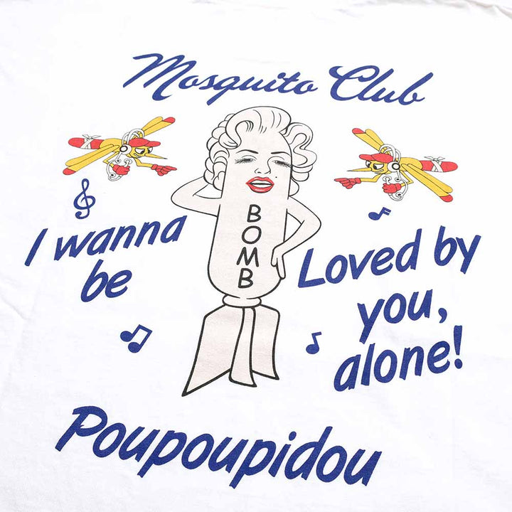 BUZZ RICKSON'S - POST EXCHANGE T-SHIRT - MOSQUITO CLUB - BR79758