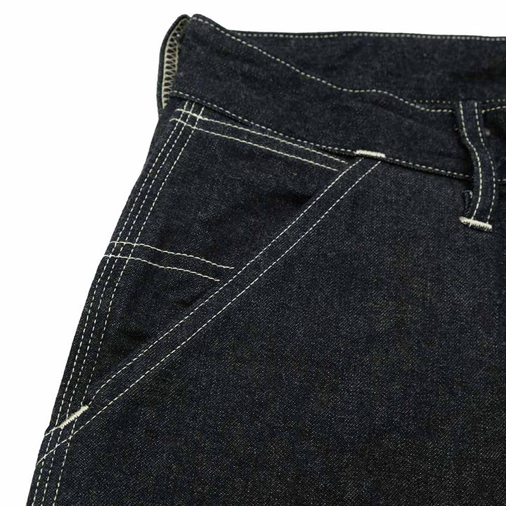 HEADLIGHT - 11oz. BLUE DENIM ZIP FLY DUNGAREES - HD42555