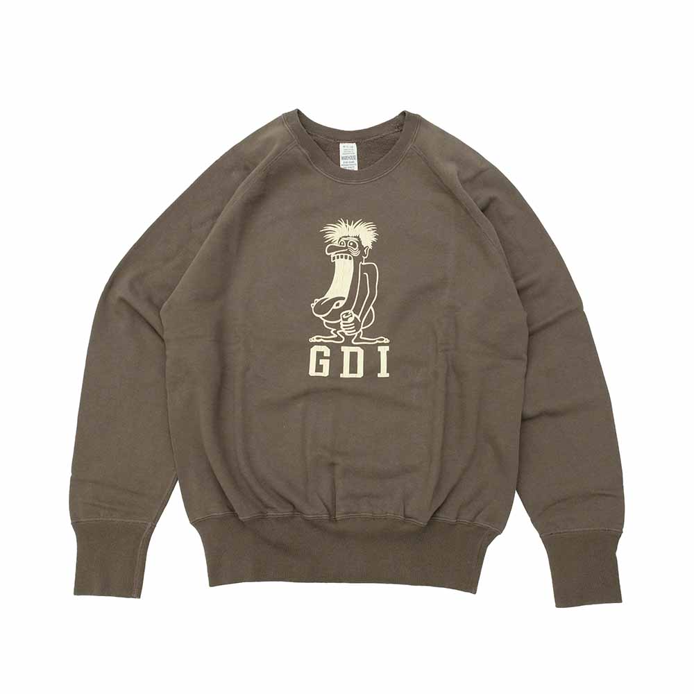 WAREHOUSE - 2ND HAND SERIES Lot.461 CREW SWEAT - GDI - 461GDI-23