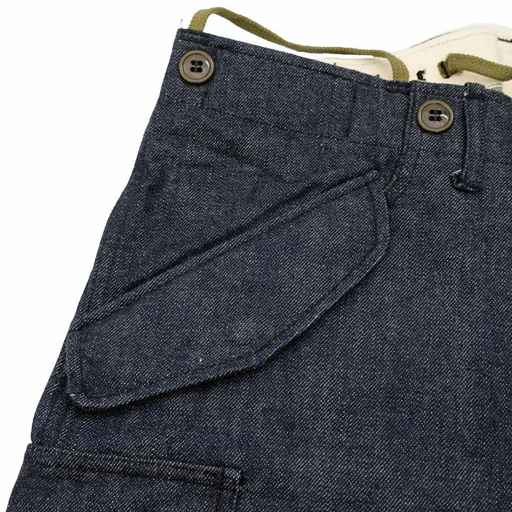 BUZZ RICKSON'S - TROUSERS Type M-51 - DENIM CIVILIAN MODEL - BR42586