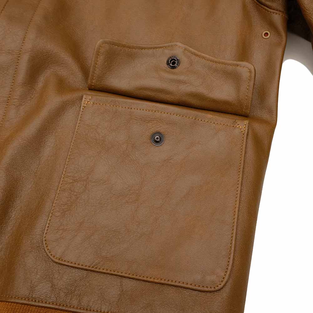 WAREHOUSE - Lot 2232 WERBER LEATHER COAT CO. TYPE A-2 JACKET ORDER NO.33-1729 - 2232-25