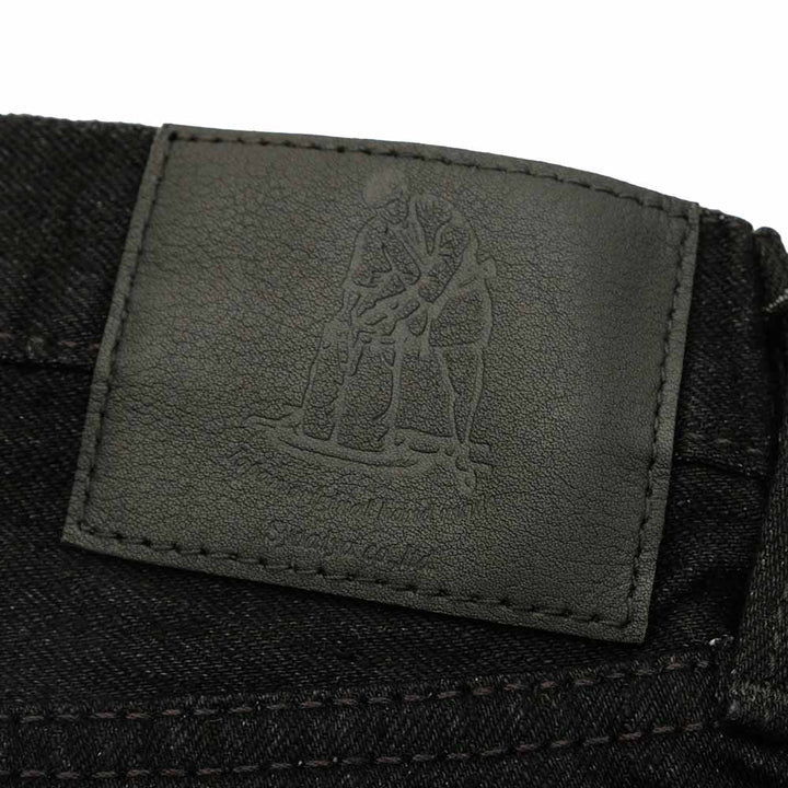 Pure Blue Japan - 14oz. Double Black Denim - Relaxed Tapered - XX-019-BK