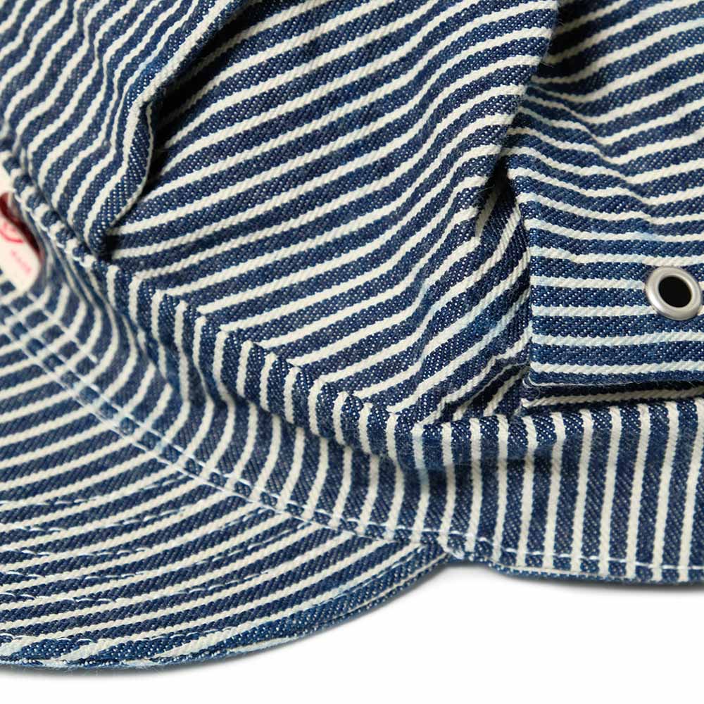 HEADLIGHT - 11oz. HICKORY STRIPE WORK CAP - HD02797