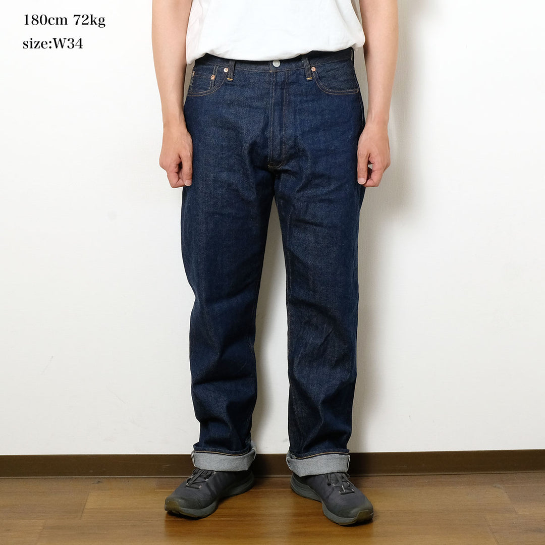 GENERAL THINGS - Lot.120A Jeans Line 2 Straight - 14oz. Blue Denim - 120A