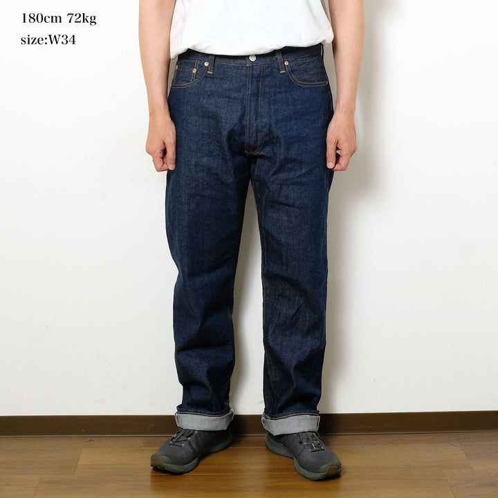 GENERAL THINGS - Lot.120A Jeans Line 2 Straight - 14oz. Blue Denim - 120A