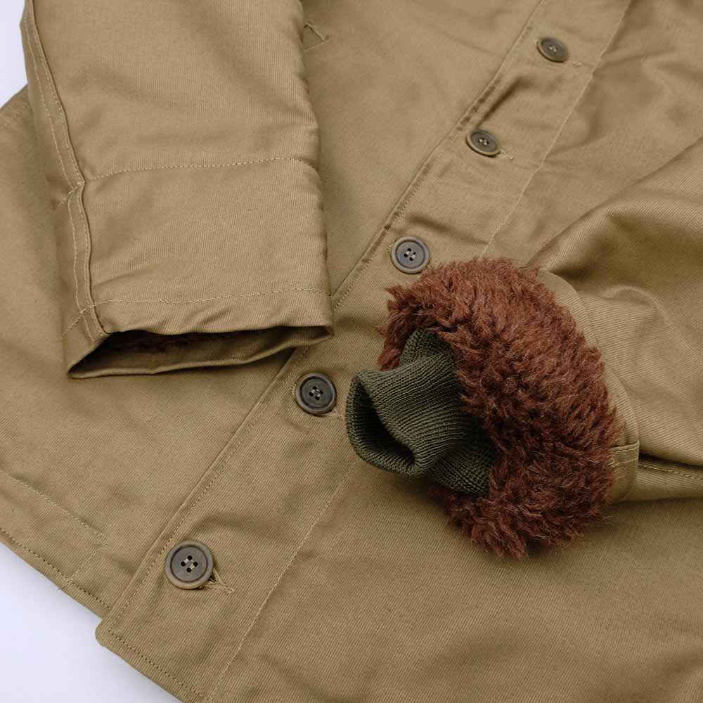 WAREHOUSE - NAF1168 N-1 WINTER JACKET - KHAKI (NXs-1404) - 2181PL-24
