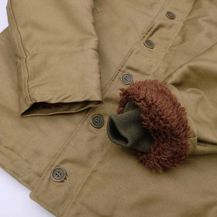 WAREHOUSE - NAF1168 N-1 WINTER JACKET - KHAKI (NXs-1404) - 2181PL-24