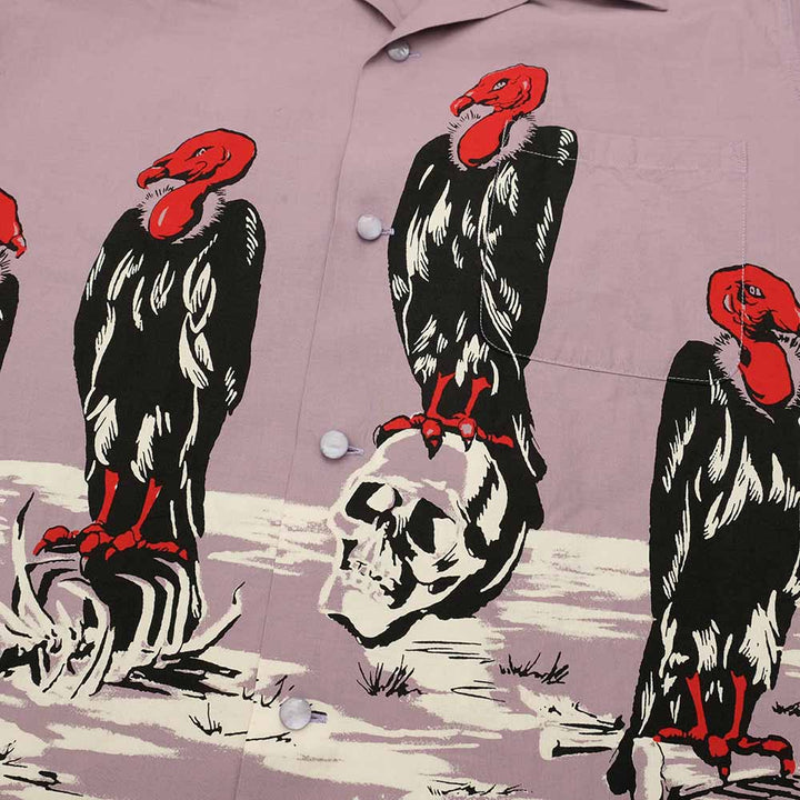 STAR OF HOLLYWOOD - COTTON TYPEWRITER OPEN SHIRT - CONDOR - SH39311