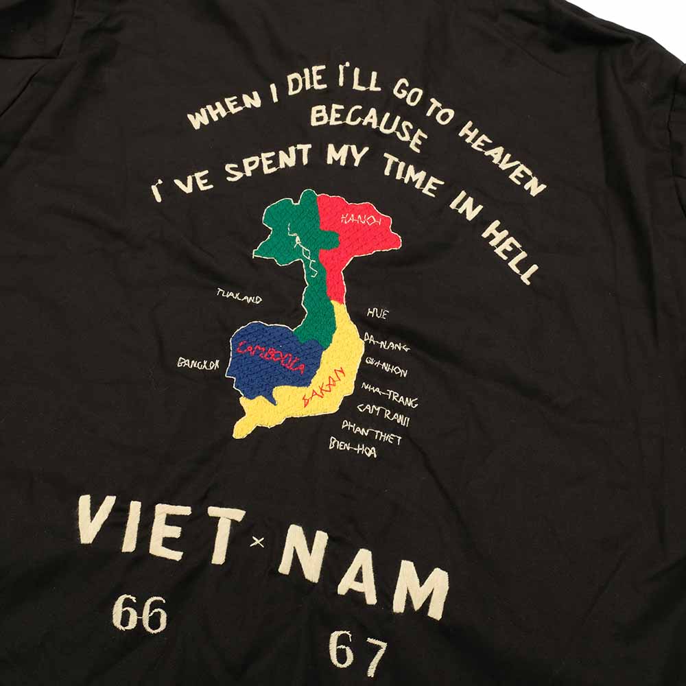 TAILOR TOYO - Cotton Vietnam Jacket - VIETNAM MAP - TT15493