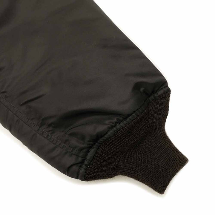 BUZZ RICKSON'S - WILLIAM GIBSON COLLECTION Type BLACK MA-1 LONG MODEL - ALBERT TURNER & CO., INC. MODEL - BR15772