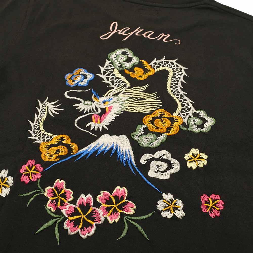 TAILOR TOYO - L/S SUKA T-SHIRT - EMBROIDERED - DRAGON - TT69470
