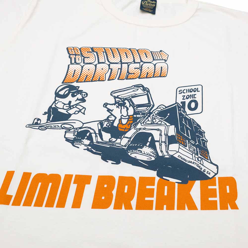 STUDIO D’ARTISAN - USA COTTON PRINT T-SHIRT - LIMIT BREAKER - 8180A