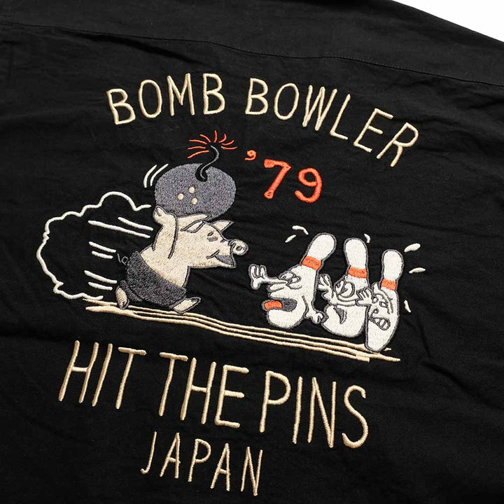 STUDIO D’ARTISAN - BOWLING SHIRT - BOMB BOWLER - 5743