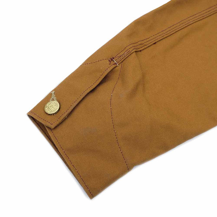 SUGAR CANE - 13oz. BROWN DUCK WORK COAT - SC15657