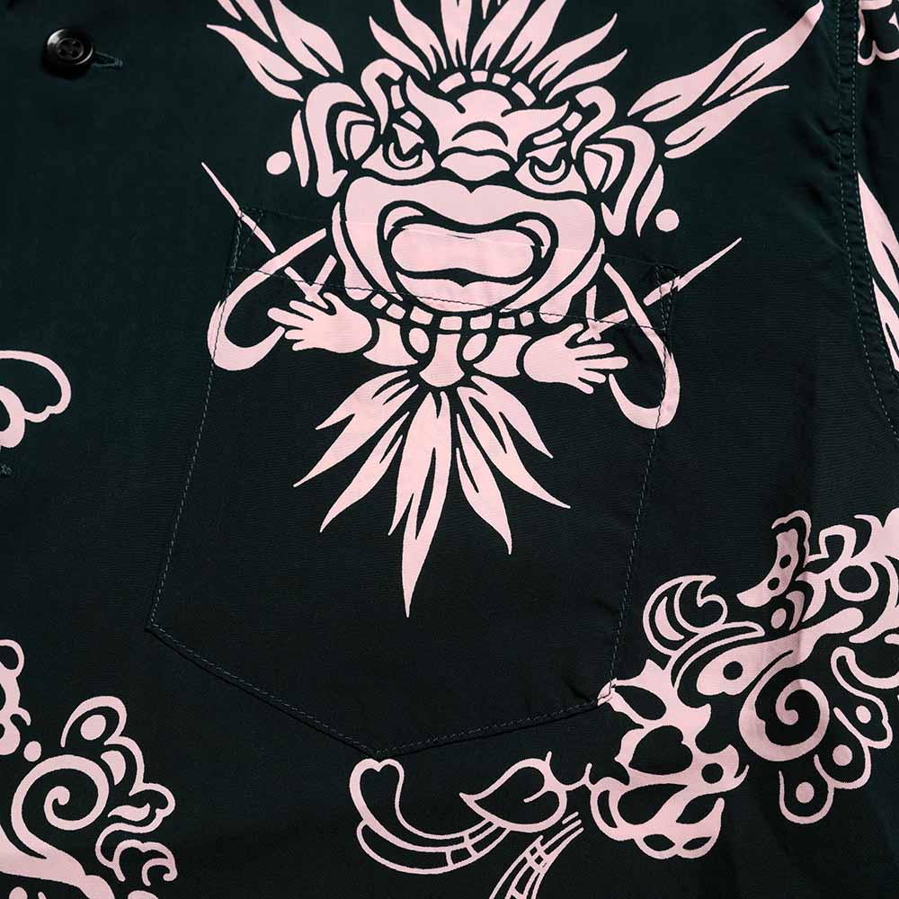 SUN SURF - S/S RAYON HAWAIIAN SHIRT - INCARNATION OF GOD - SS39611