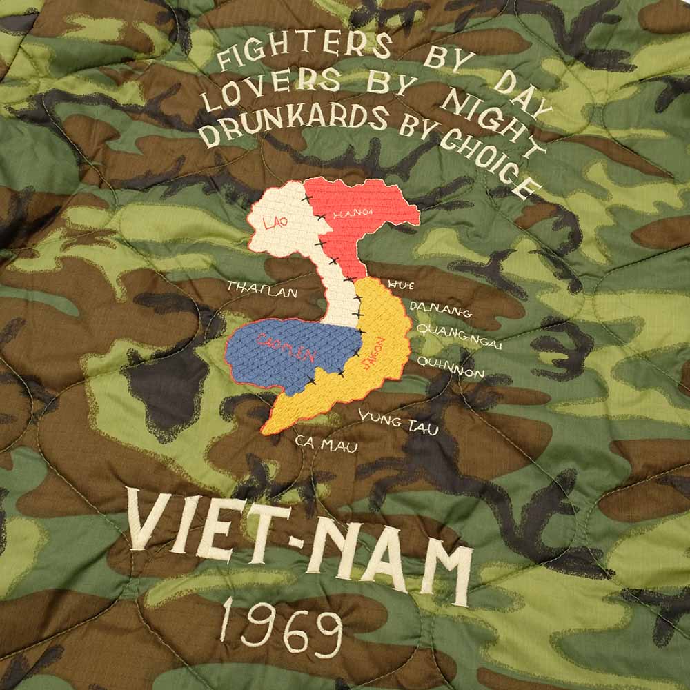 TAILOR TOYO - Vietnam Liner Jacket - VIETNAM MAP - TT15396