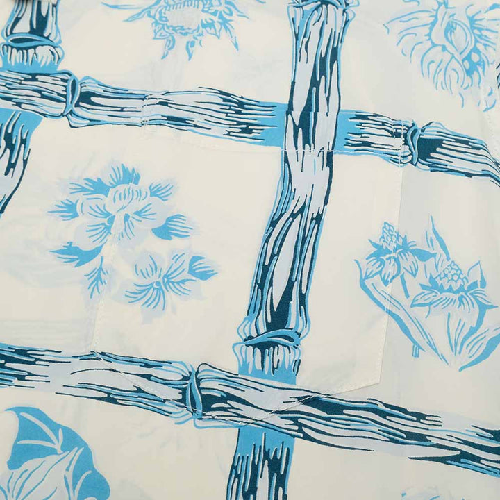 SUN SURF - RAYON HAWAIIAN SHIRT - ISLAND PLANTS - SS39419