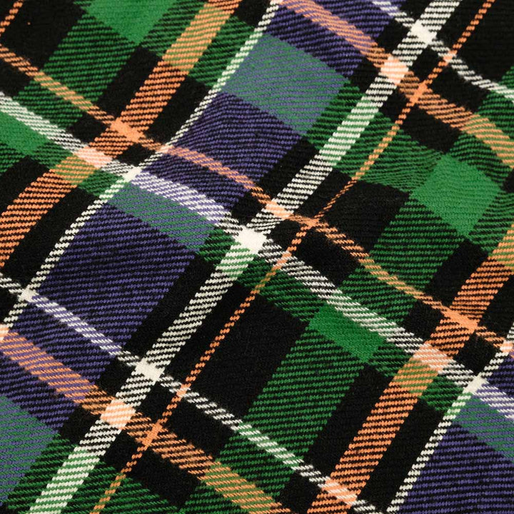 SUGAR CANE - TWILL PLAID WORK SHIRT - SC29566