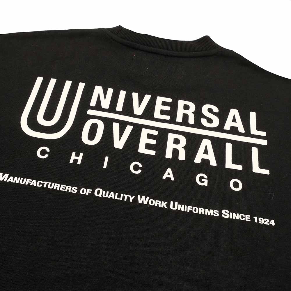 UNIVERSAL OVERALL - Crew Neck Sweatshirt - BACK LOGO - U2533250-E