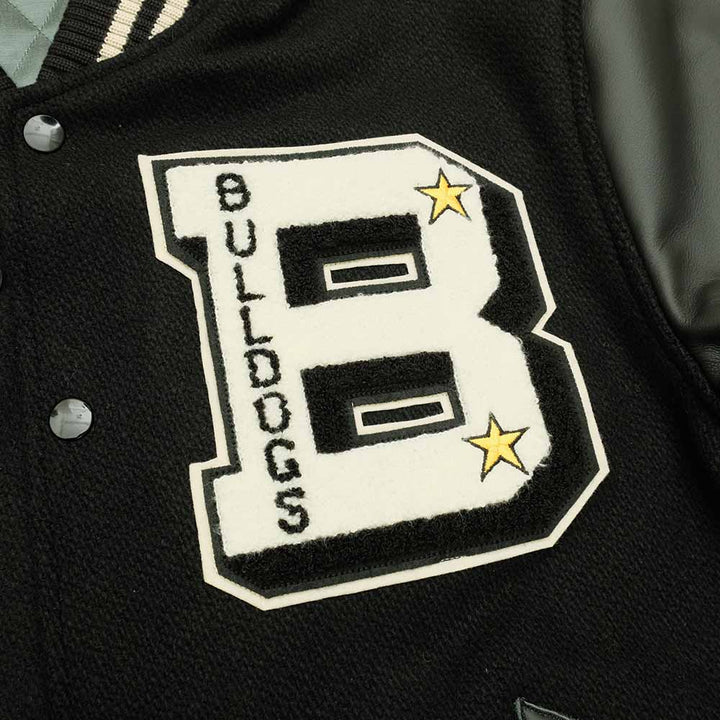 WHITESVILLE - 30oz. WOOL MELTON AWARD JACKET - BULLDOGS - WV15385