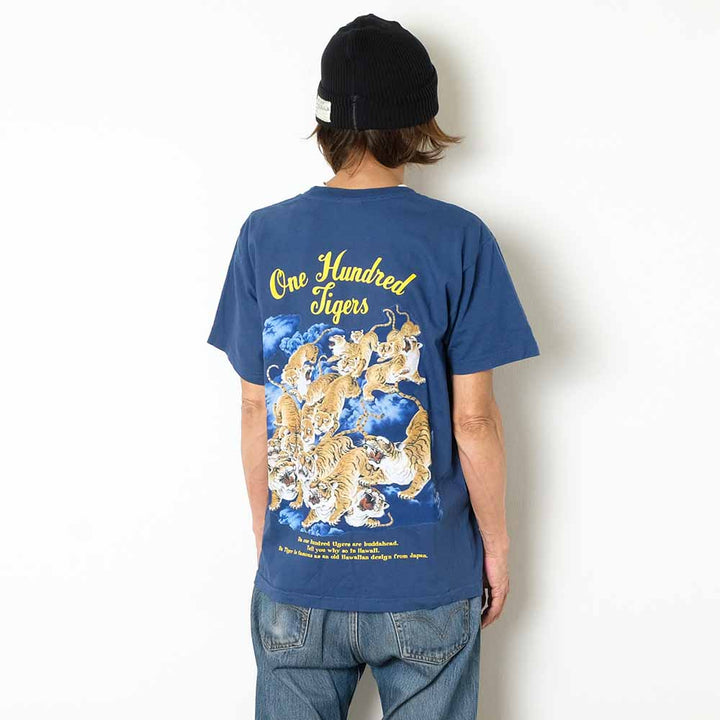 SUN SURF - S/S T-SHIRT - ONE HUNDRED TIGERS - SS79162