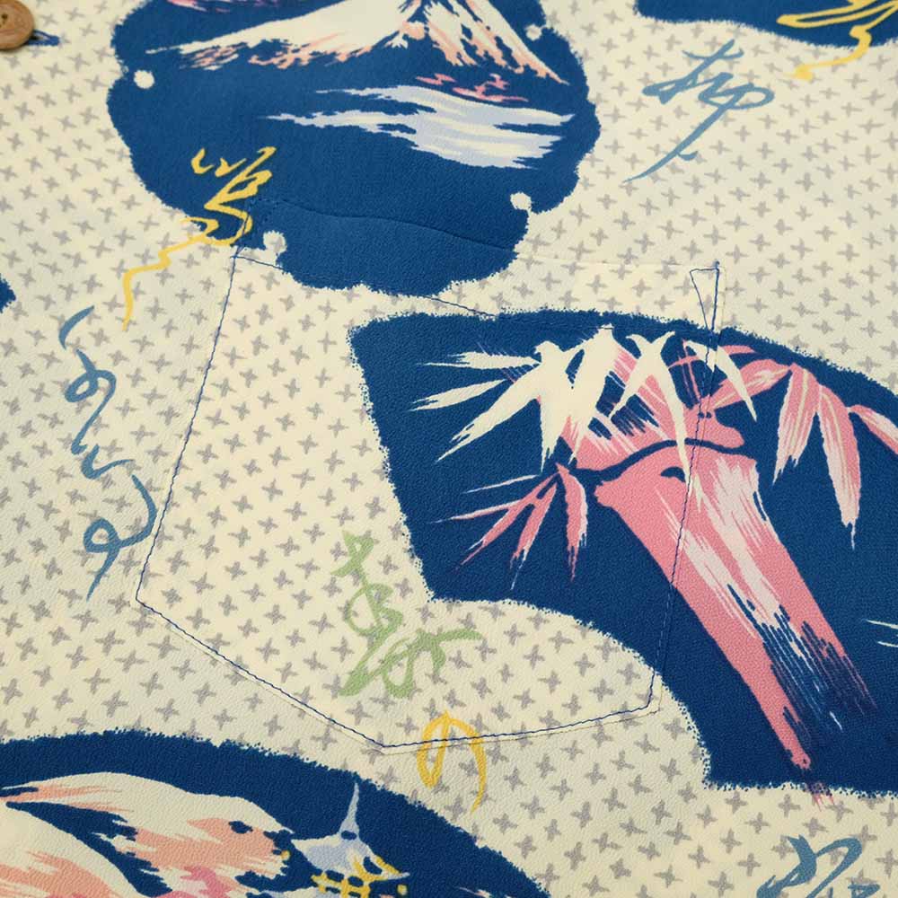 SUN SURF - S/S RAYON HAWAIIAN SHIRT - JAPANESE TRADITION - SS39418