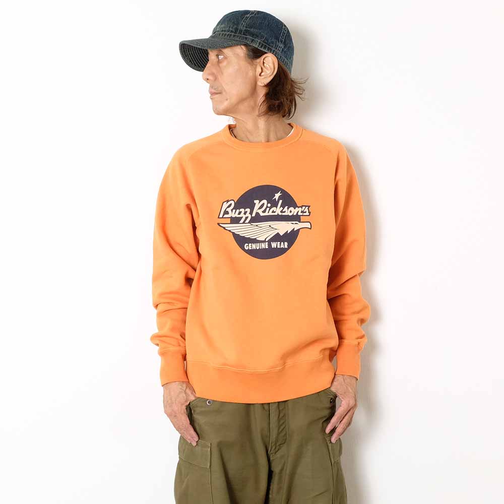 BUZZ RICKSON'S - FREEDOM SLEEVE SWEATSHIRT - BUZZ RICKSON'S - BR69507
