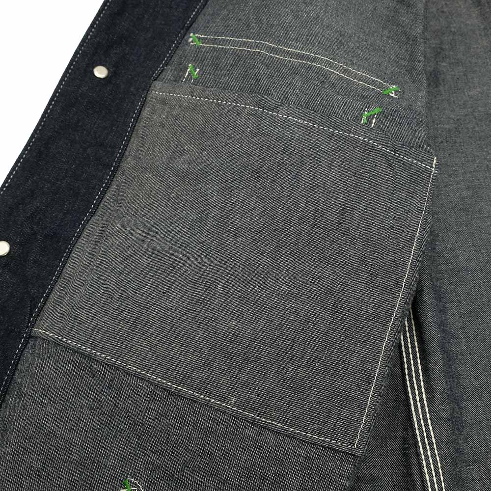 Sugar Cane - 11oz. BLUE DENIM - WORK COAT - SC15655