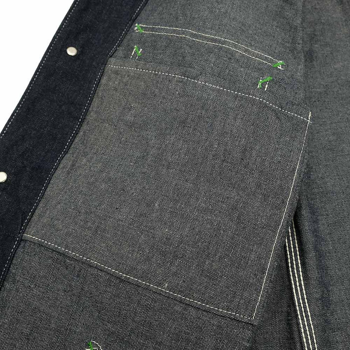 Sugar Cane - 11oz. BLUE DENIM - WORK COAT - SC15655