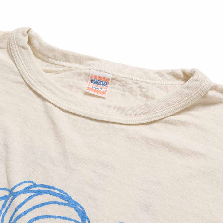 WAREHOUSE - S/S T-SHIRT - LOVE MANKIND... - LINUS - YP126S-4