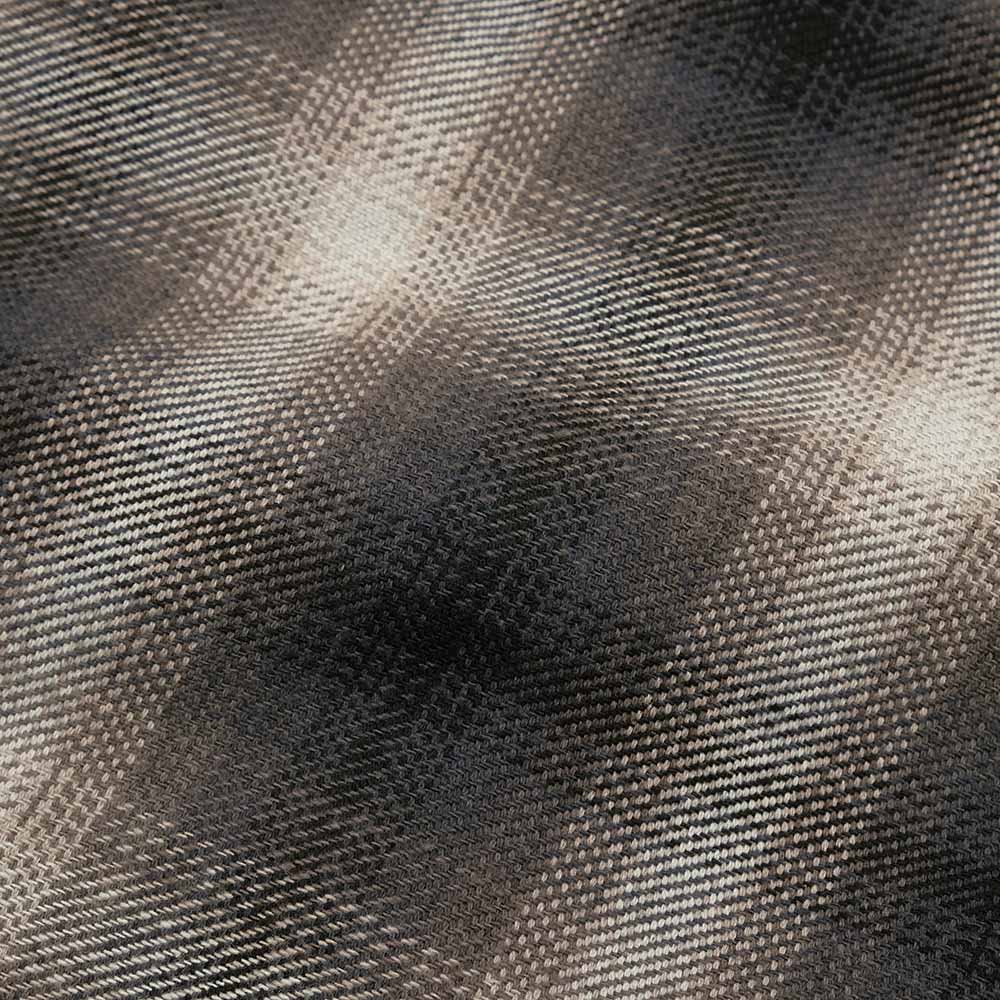 SUGAR CANE - TWILL PLAID WORK SHIRT - SC29561