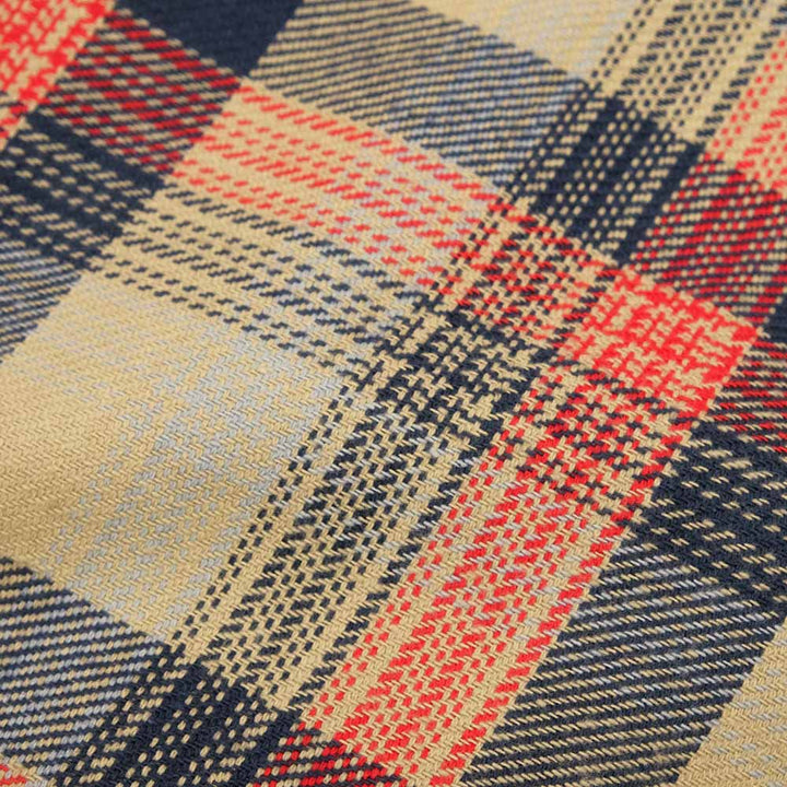 SUGAR CANE - TWILL CHECK WORK SHIRT - SC29562