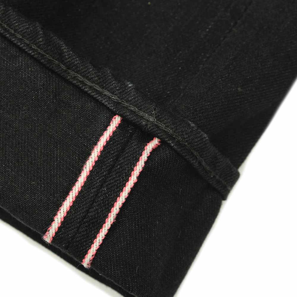 Momotaro Jeans - 15.7oz SELVEDGE BLACK DENIM NARROW TAPERED - MXJE1101