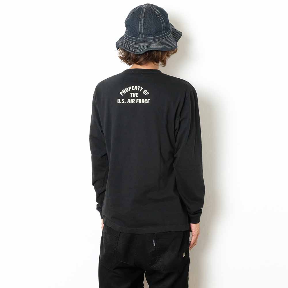 BUZZ RICKSON'S - L/S T-SHIRT - U.S. AIR FORCE - BR69446