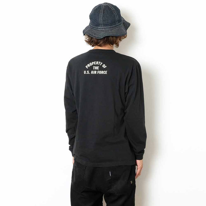 BUZZ RICKSON'S - L/S T-SHIRT - U.S. AIR FORCE - BR69446