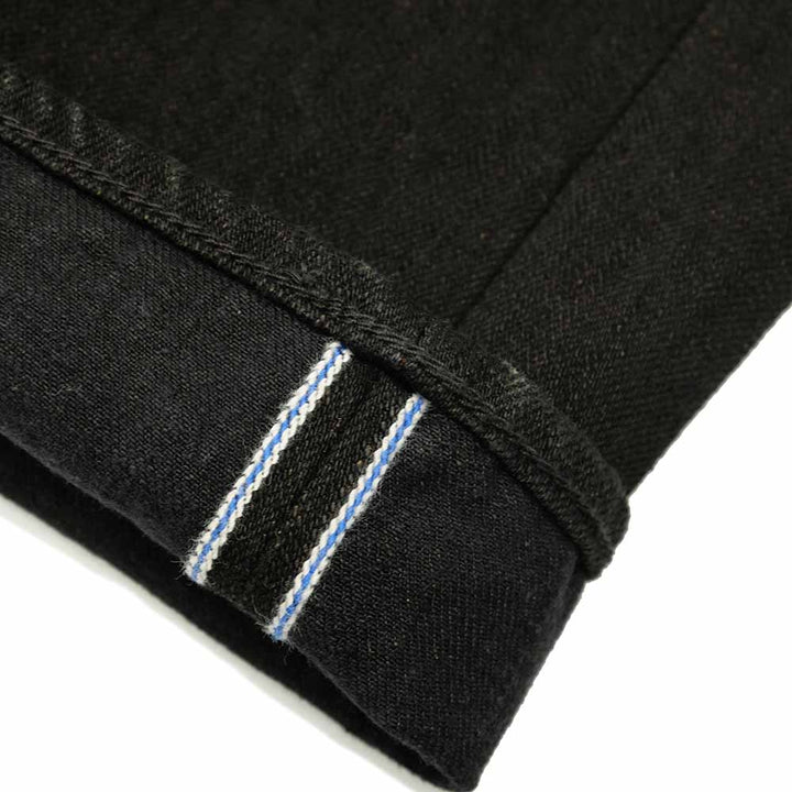 Pure Blue Japan Lot.TCD-005-BK 14oz Teacore Black Denim Selvedge Jeans TCD-005-BK