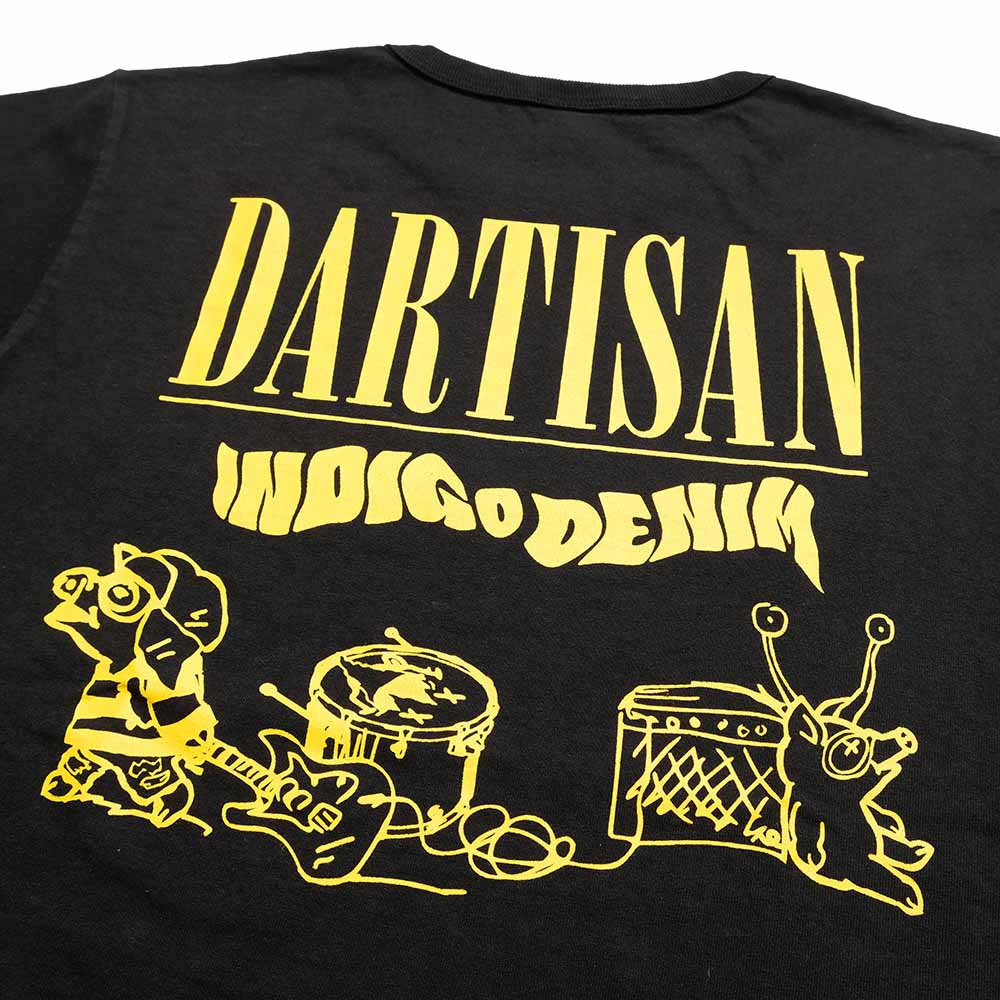 STUDIO D’ARTISAN - USA COTTON T-SHIRT - ROCK BAND - 8212B