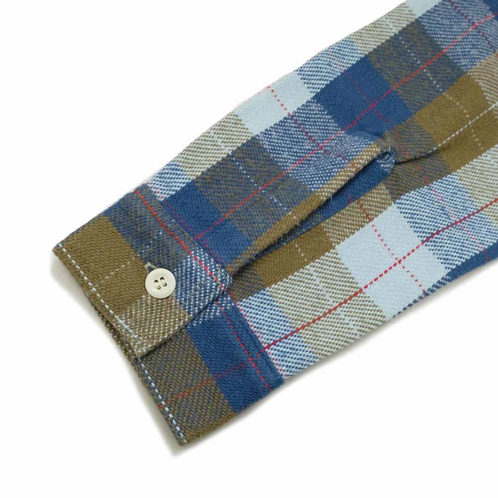 WAREHOUSE - Lot.3104 FLANNEL SHIRTS - E-Pattern - ONE WASH - WH-3104E24