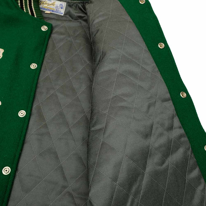 WHITESVILLE - 30oz. WOOL MELTON HALF LENGTH AWARD JACKET - CHEVY LOVER - WV15787-145