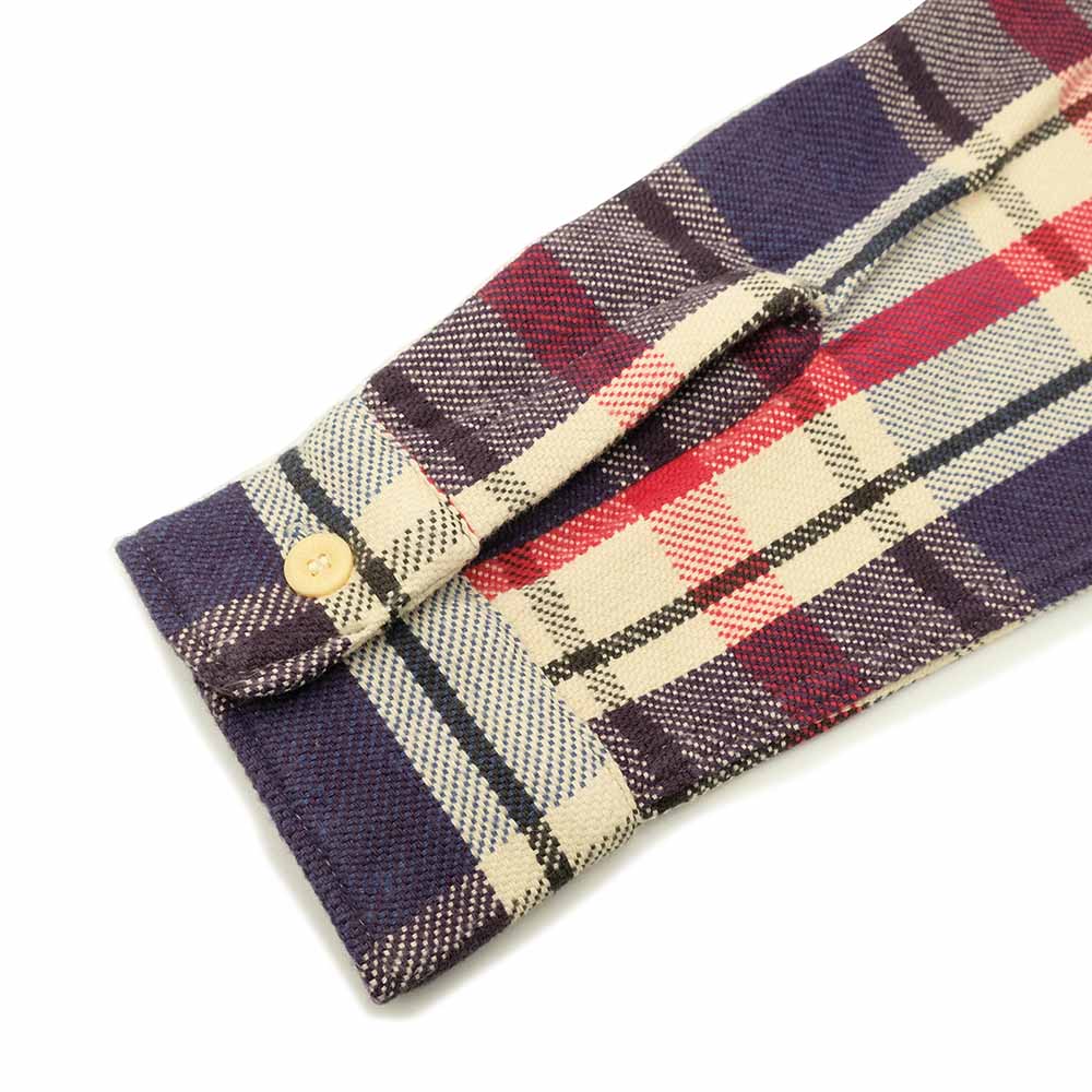 WAREHOUSE - Lot.3104 FLANNEL SHIRTS - D柄 - WH-3104D24