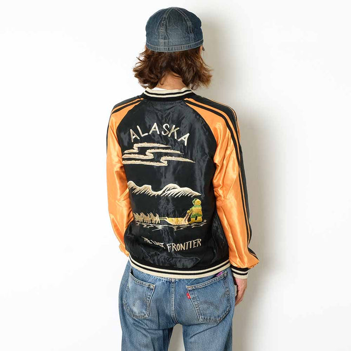 TAILOR TOYO - Acetate Souvenir Jacket - ALASKAN EAGLE × DOG SLED - TT15790-128