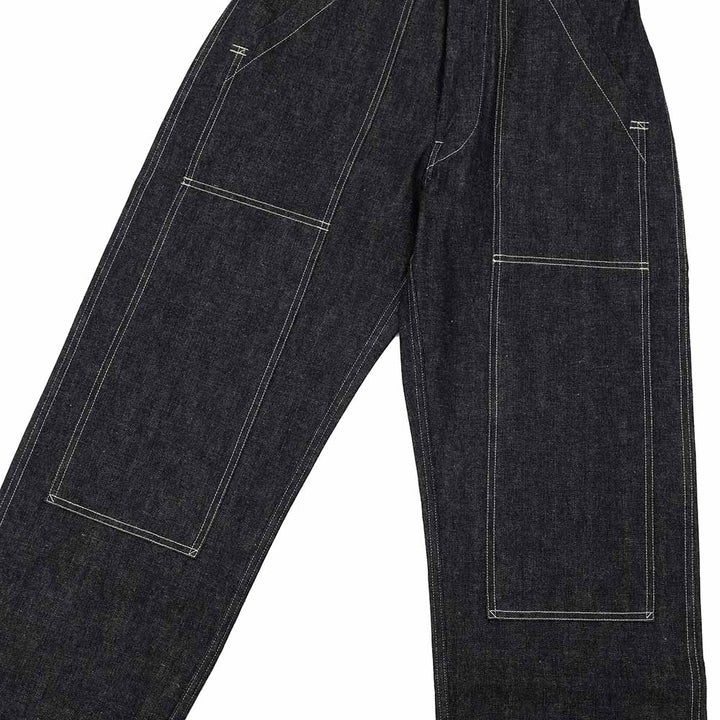 WAREHOUSE - 1930'S WPA DOUBLE KNEE DENIM TROUSERS - 1239-25