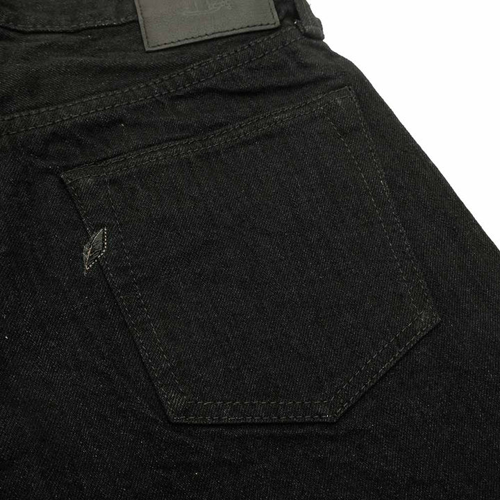 Pure Blue Japan - 14oz. Double Black Denim - Relaxed Tapered - XX-019-BK