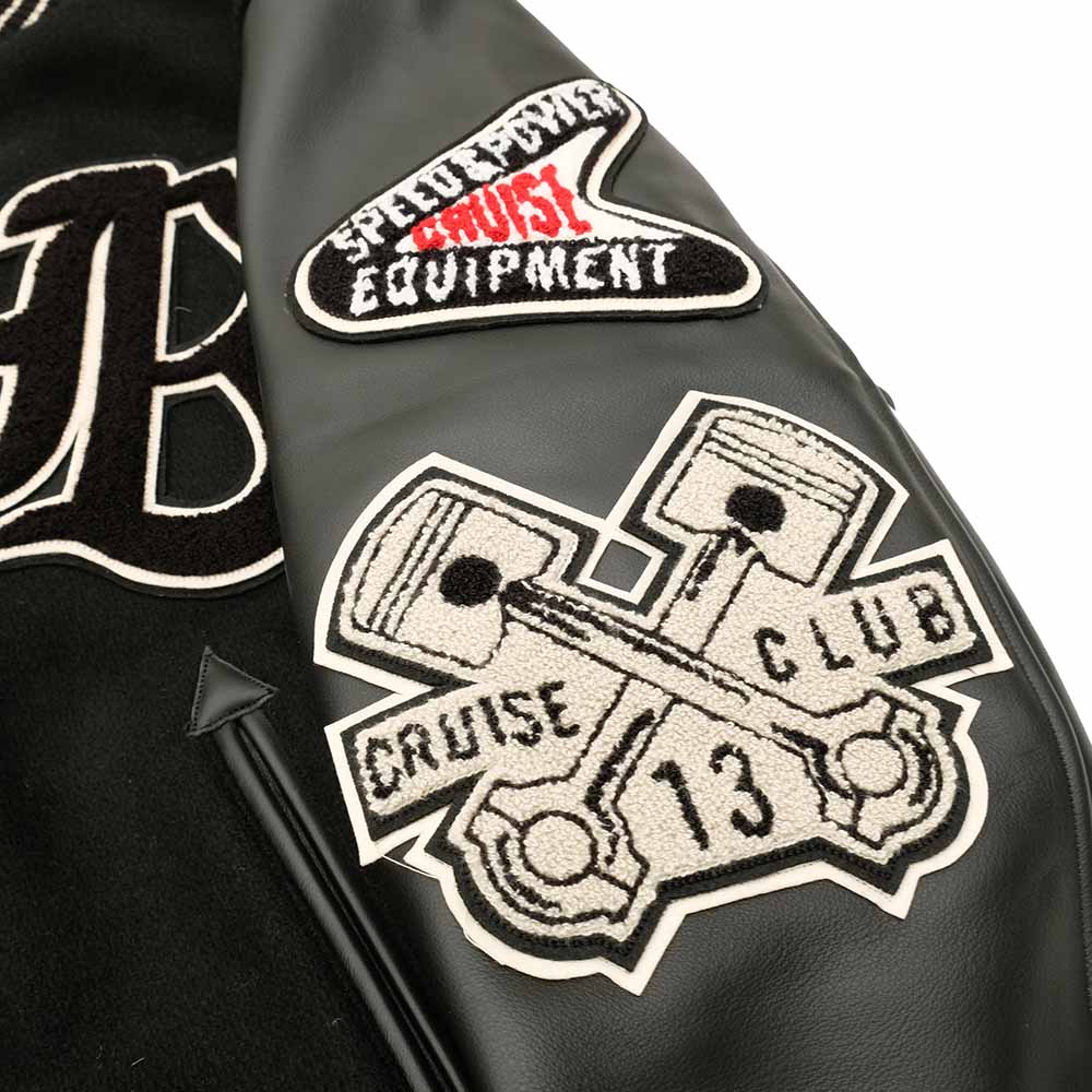 WHITESVILLE - 30oz. WOOL MELTON AWARD JACKET - CRANK BUSTERS - WV15602