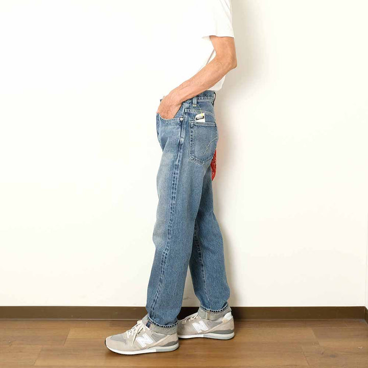 HOLLYWOOD RANCH MARKET - PP4XX Just length Jeans - MID BLUE - 1008262