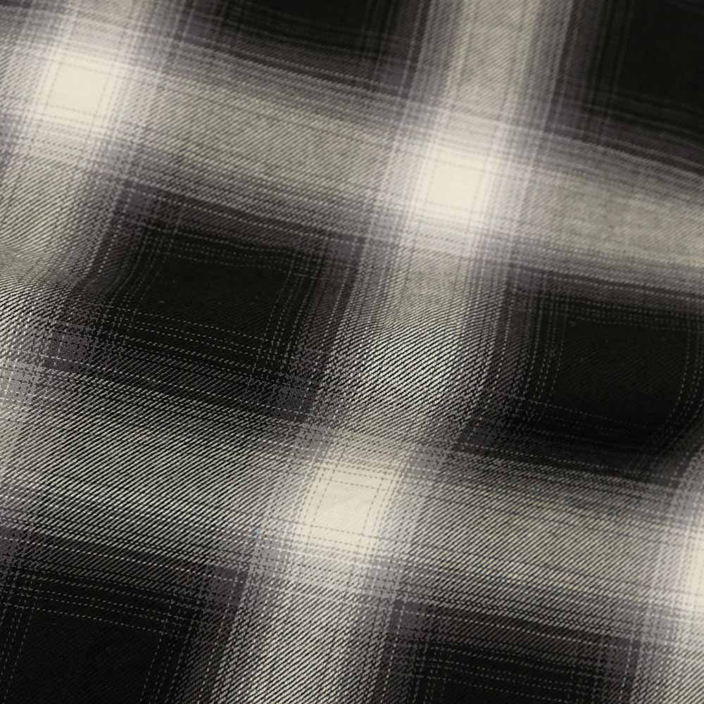 SUGAR CANE - OMBRE PLAID S/S WORK SHIRT - SC39519