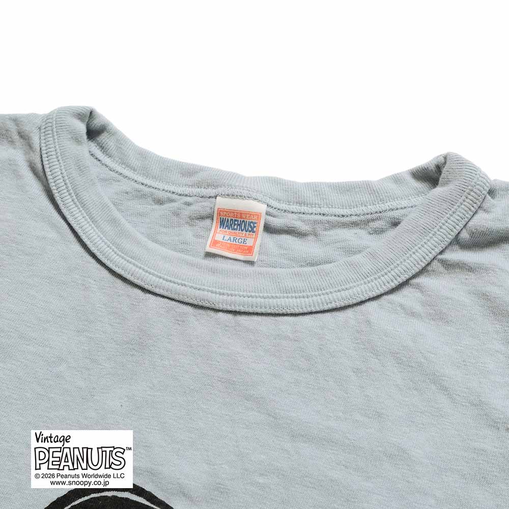 WAREHOUSE - S/S T-SHIRT - I DON'T CARE - LUCY - YP126S-3
