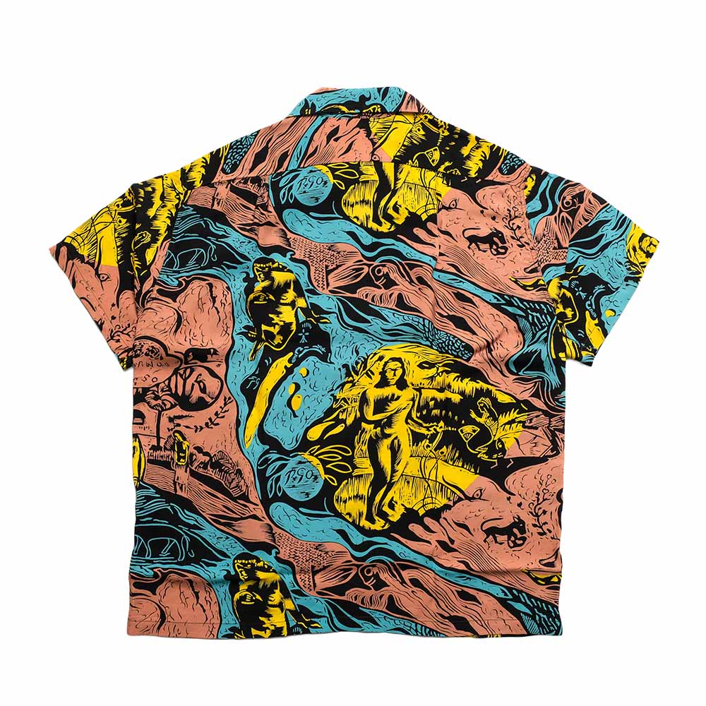 SUN SURF - SPECIAL EDITION - GAUGUIN WOODCUT MYSTIC - SHORT SLEEVE - SS39673
