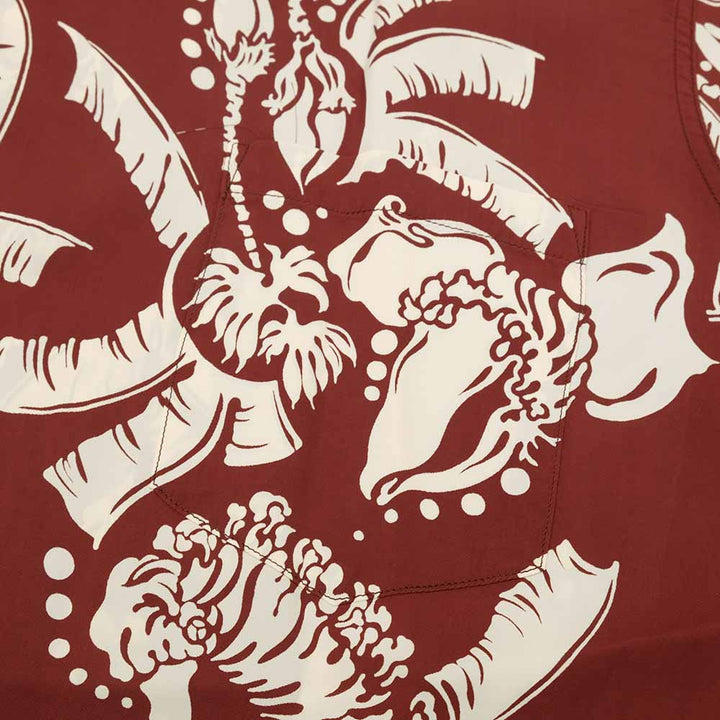 SUN SURF - RAYON HAWAIIAN SHIRT - HONEYSUCKLE - SS39421