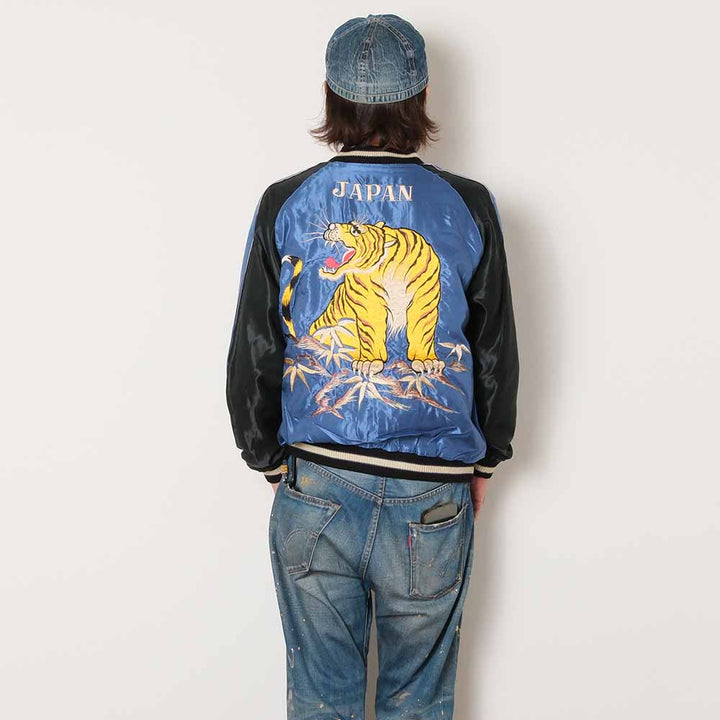 TAILOR TOYO - Acetate Souvenir Jacket - EAGLE x ROARING TIGER - TT15972-119